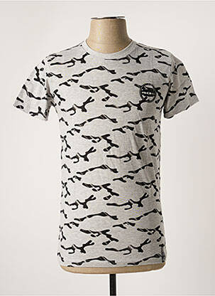 T-shirt gris RG512 pour homme