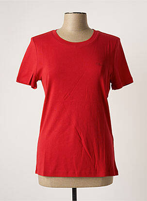 T-shirt rouge S.OLIVER pour homme