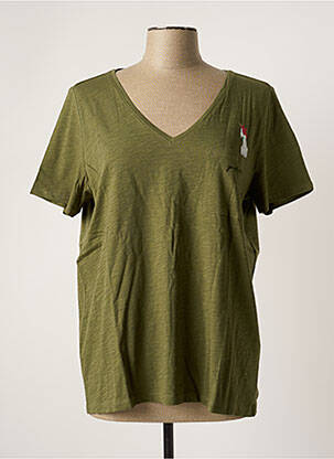 T-shirt vert S.OLIVER pour homme