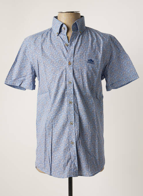Chemise manches courtes bleu STATE OF ART pour homme