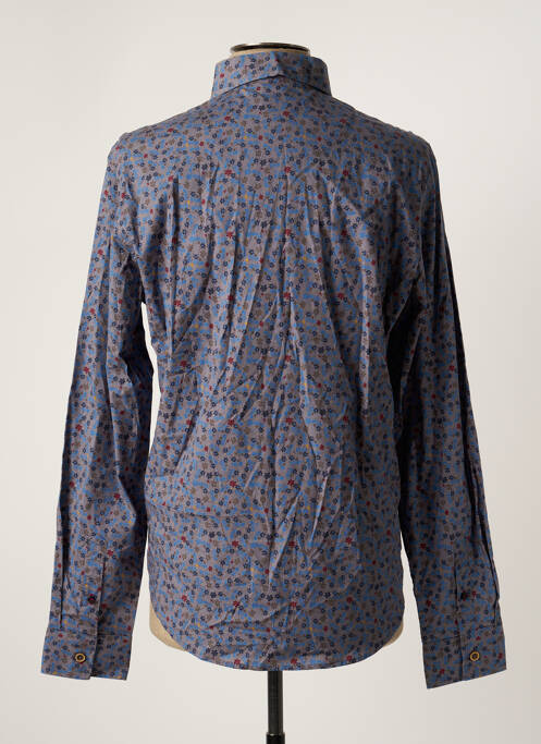 Chemise manches longues bleu RUCKFIELD pour homme