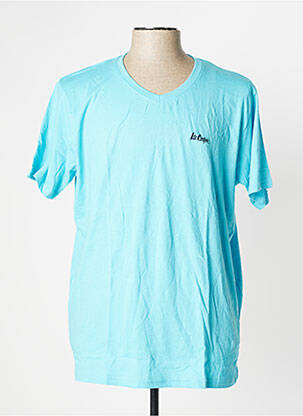 T-shirt bleu LEE COOPER pour homme