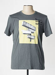 T-shirt gris S.OLIVER pour homme seconde vue