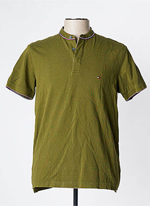 T-shirt vert TOMMY HILFIGER pour homme
