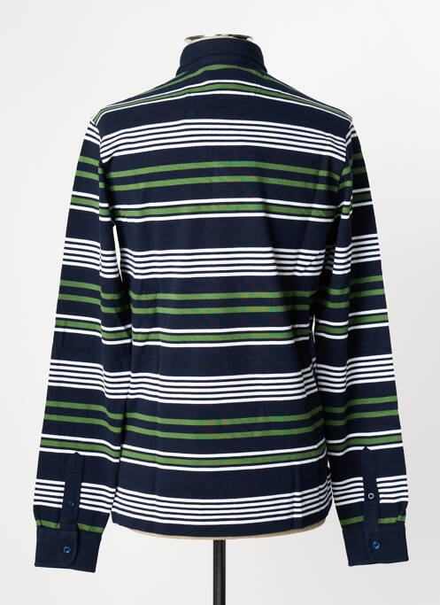 Polo bleu FACONNABLE pour homme