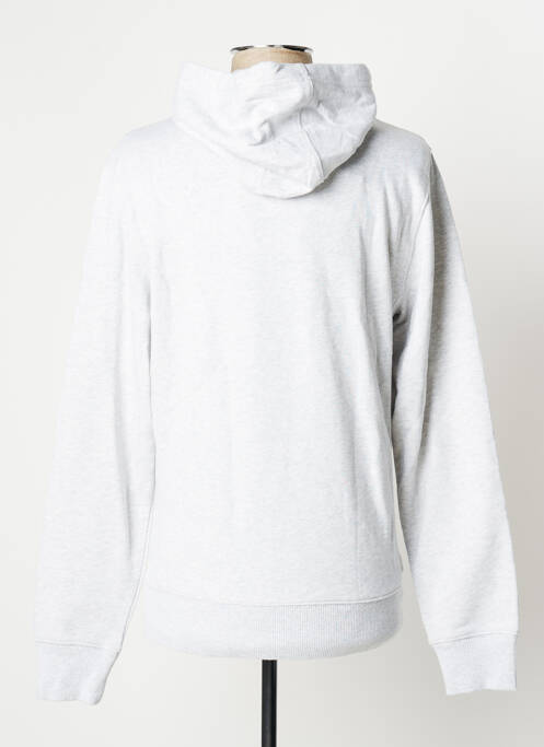 Sweat-shirt à capuche gris TOMMY HILFIGER pour homme
