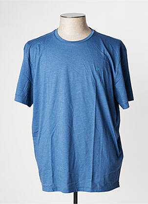 T-shirt bleu SERGE BLANCO pour homme