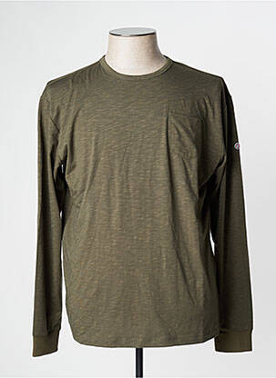 T-shirt vert SERGE BLANCO pour homme