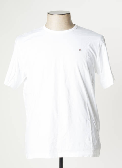T-shirt blanc SERGE BLANCO pour homme