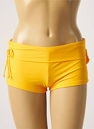 Bas de maillot de bain jaune SUN PROJECT pour femme