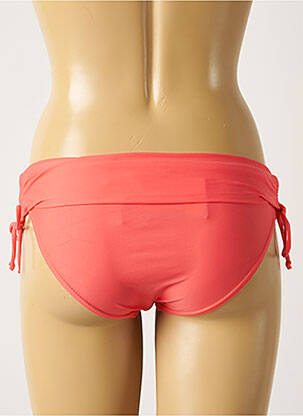 Bas de maillot de bain effet matière satinée culotte rose SUN PROJECT femme