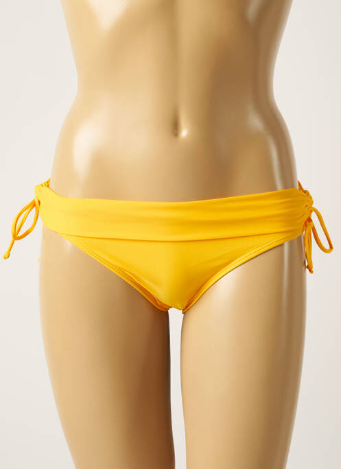 Bas de maillot de bain jaune SUN PROJECT pour femme