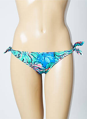 Bas de maillot de bain réversible bikini bleu PRIMADONNA femme