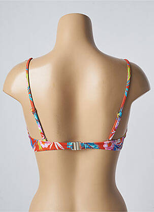 Haut de maillot de bain stretch haut bandeau orange SUN PROJECT femme