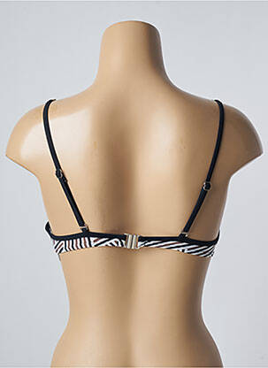 Haut de maillot de bain stretch haut soutien-gorge push-up noir SUN PROJECT femme