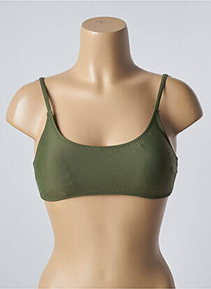 Haut de maillot de bain stretch brassieres vert SUN PROJECT femme
