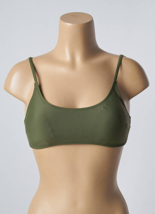 Haut de maillot de bain stretch brassieres vert SUN PROJECT femme