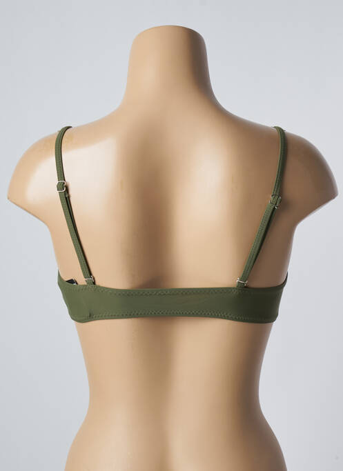 Haut de maillot de bain stretch brassieres vert SUN PROJECT femme