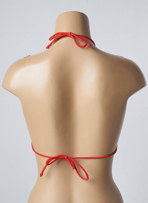 Haut de maillot de bain orange SUN PROJECT pour femme