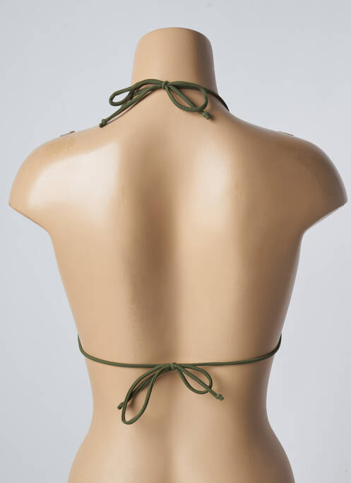 Haut de maillot de bain vert SUN PROJECT femme