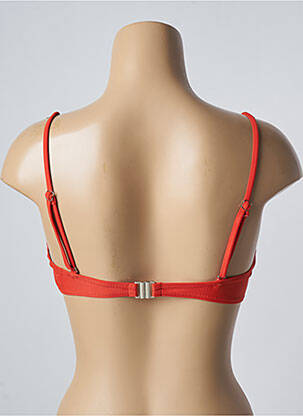 Haut de maillot de bain stretch haut soutien-gorge balconnet orange SUN PROJECT femme