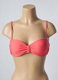 Haut de maillot de bain stretch haut soutien-gorge balconnet rose SUN PROJECT femme