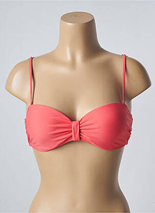 Haut de maillot de bain stretch haut soutien-gorge balconnet rose SUN PROJECT femme