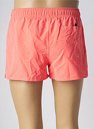 Short de bain tissage popeline rose SUN PROJECT homme