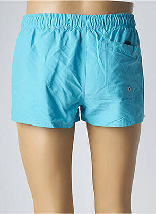 Short de bain tissage popeline bleu SUN PROJECT homme