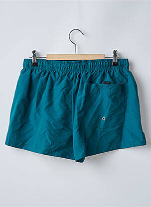 Short de bain tissage popeline vert SUN PROJECT homme