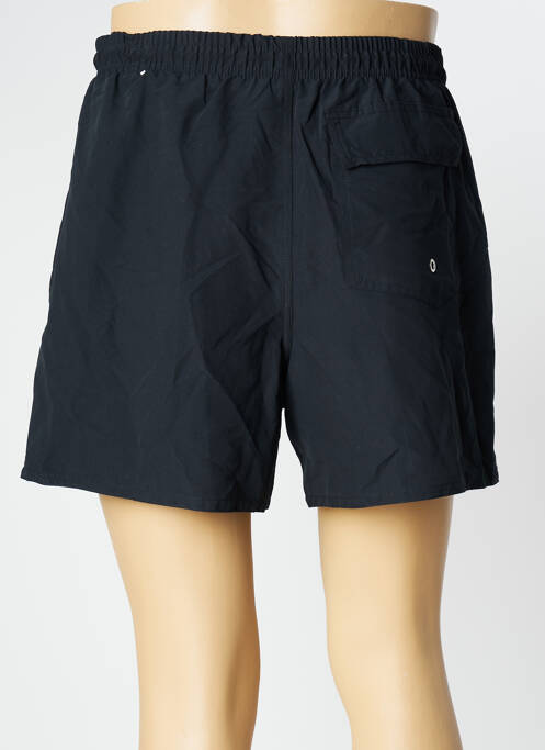 Short de bain tissage popeline noir SUN PROJECT homme