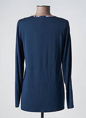 Pyjama bleu ANTIGEL pour femme seconde vue