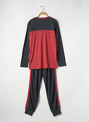 Pyjama rouge MASSANA pour homme seconde vue