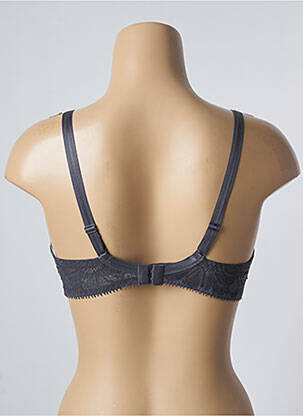 Soutien-gorge tissage dentelle haut soutien-gorge emboitant gris CHANTELLE femme