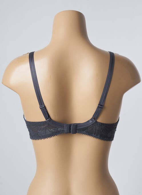 Soutien-gorge tissage dentelle haut soutien-gorge emboitant gris CHANTELLE femme