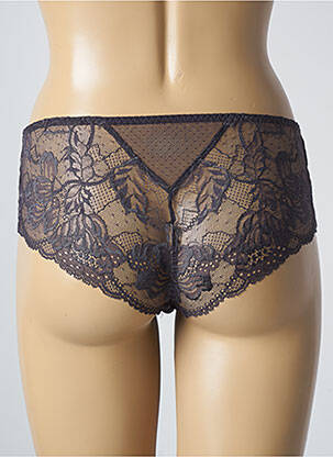 Shorty tissage dentelle marron SIMONE PERELE femme