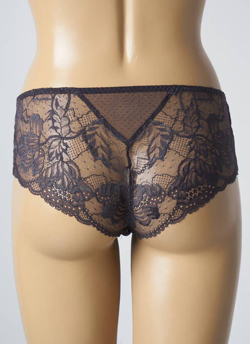 Shorty tissage dentelle marron SIMONE PERELE femme