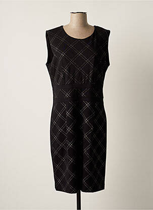 Robe mi-longue sans manche sans manche noir GIARDINO PRIVATO femme