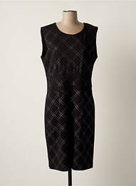 Robe mi-longue sans manche sans manche noir GIARDINO PRIVATO femme