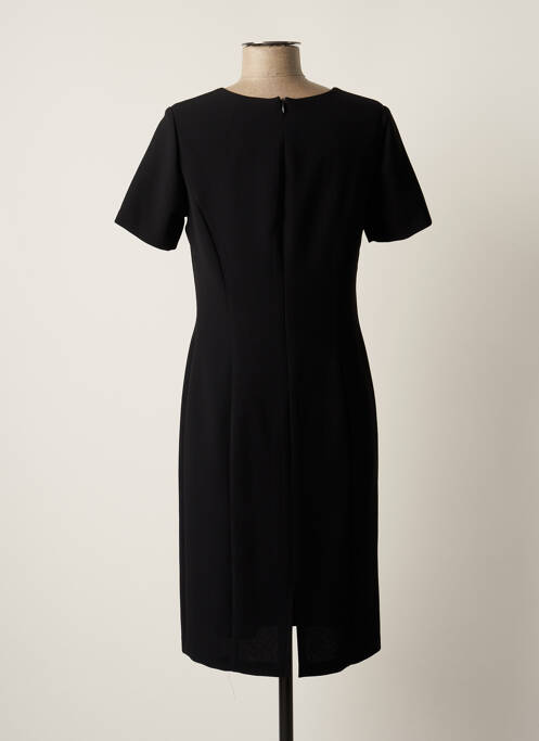 Robe mi-longue noir GEVANA pour femme
