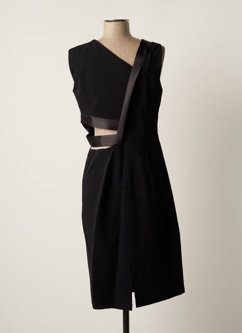 Robe mi-longue noir MATHIEU PARIS pour femme