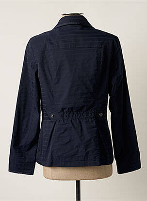 Veste casual epaulette bleu BARBARA LEBEK femme