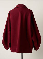 Manteau long rouge M pour femme seconde vue
