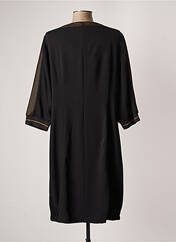 Robe mi-longue noir CHRISTINE LAURE pour femme seconde vue
