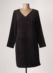 Robe mi-longue noir HALOGENE pour femme seconde vue