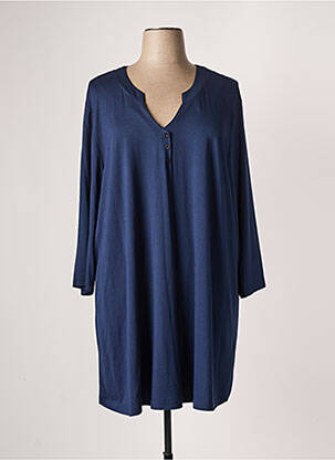 Robe courte bleu CISO pour femme