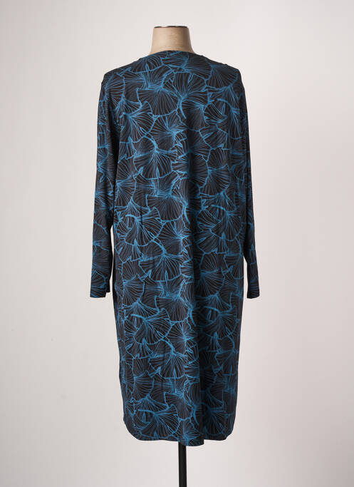 Robe mi-longue bleu CISO pour femme