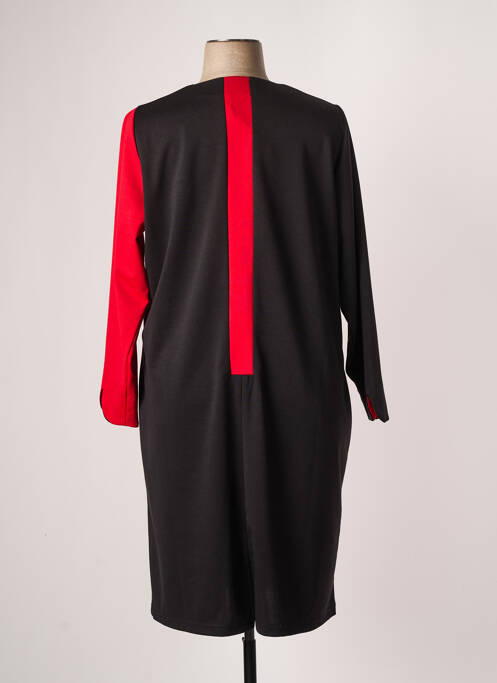 Robe mi-longue rouge GUY DUBOUIS pour femme