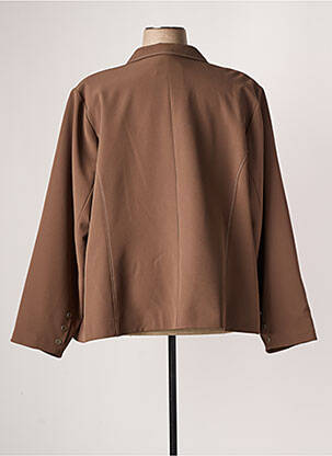 Blazer poches marron FRANCOISE DE FRANCE femme