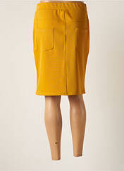 Jupe mi-longue jaune HALOGENE pour femme seconde vue